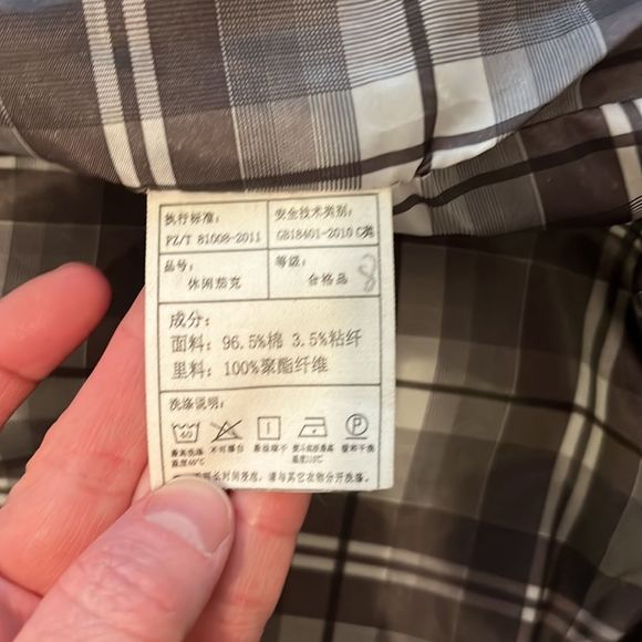 NWOT (M - Men’s/Unisex) Lined Canvas Mid Weight Jacket - Picture 9 of 9